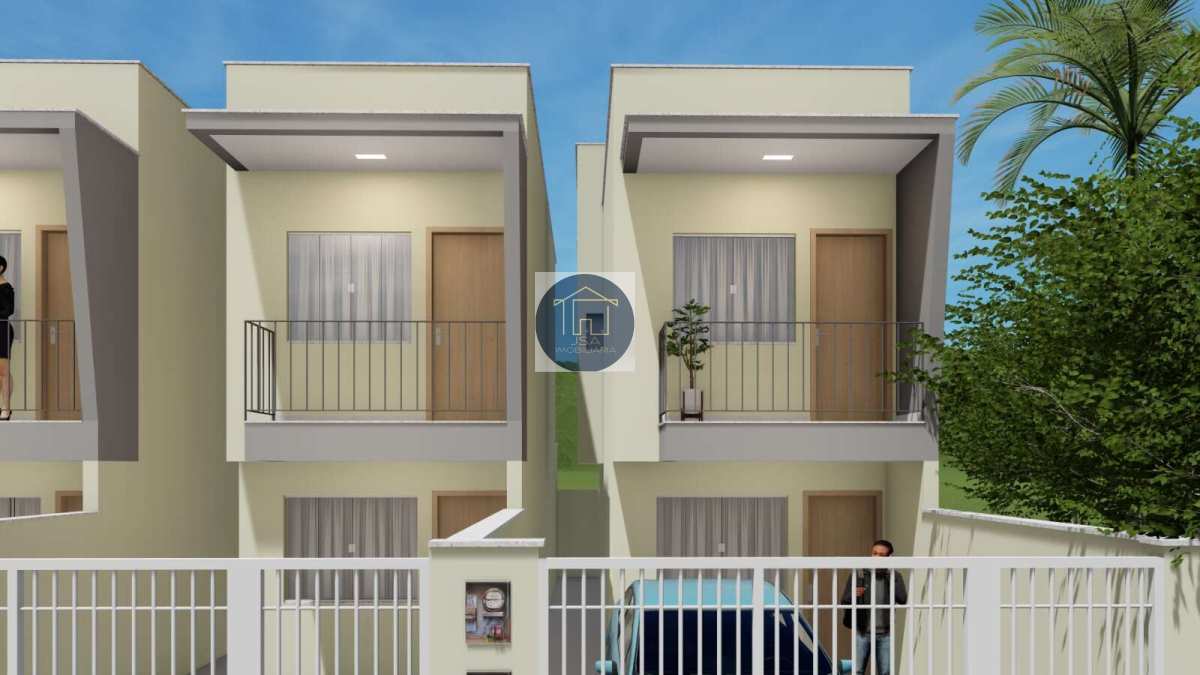 Casa geminada à venda com 2 quartos - LARANJAL,São Gonçalo